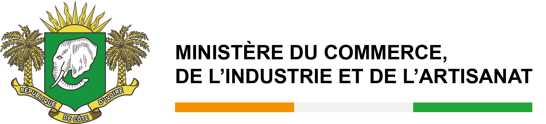 Logo Ministere du commerce industriel et de l'artisanat